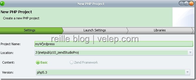 Local Php Project设置